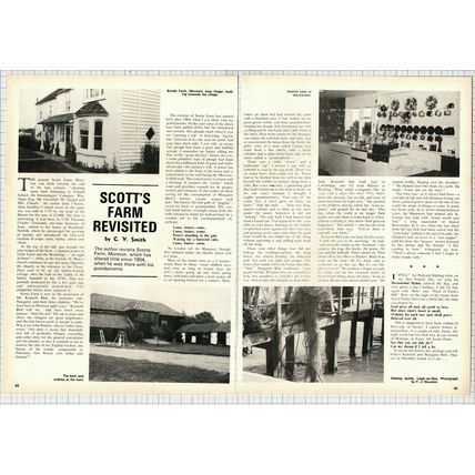 (4333) Scott's Farm Moreton Essex Kenneth Margaret Bird C V Smith - 1974 Article