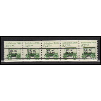 2231 8.3c Ambulance Fine MNH Dry Gum PNC 1/5 X2760