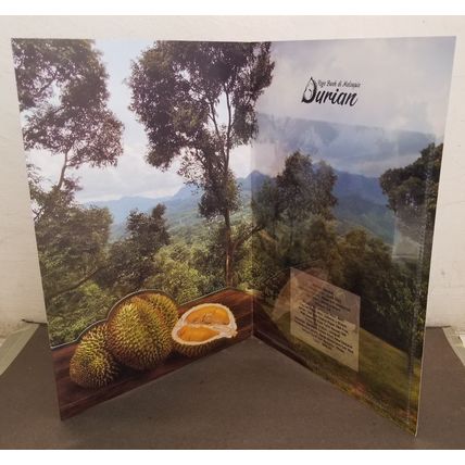 Malaysia King Of Fruits Durian 2021 Food Plant Tree (folder) *limited