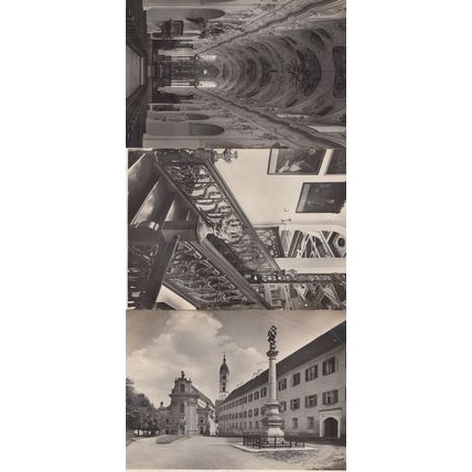 Ochsenhausen Oberschwaben 3x Religious German Real Photo Postcard s