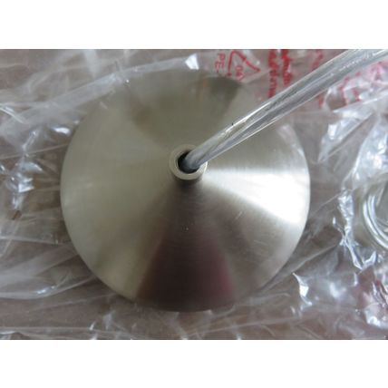 Eglo Troy3 Pendant Ceiling light ES E27 60W 60 Watt Nickel And Frosted