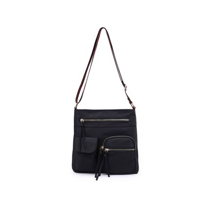 URBAN EXPRESSIONS Shay Messenger Bag In BlacK