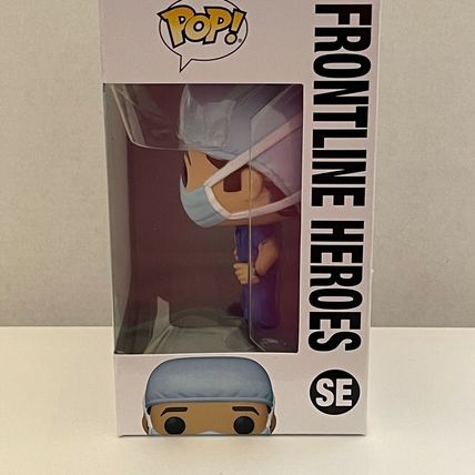 Funko Pop Frontline Heroes Dr Blue Scrubs Mask