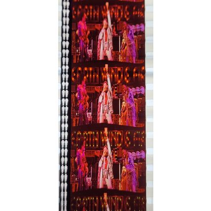 EARTH WIND & FIRE. Pk MTP - A050x. 1 STRIP OF 5 - 35MM FILM CELLS. A rare strip