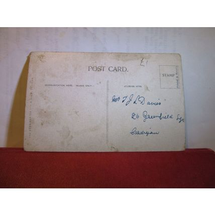 SCOTTISH SWORD DANCING used antique postcard by G. D. & D. =