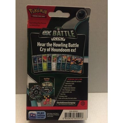 New Pokemon Houndoom EX Battle Deck - 60 Cards