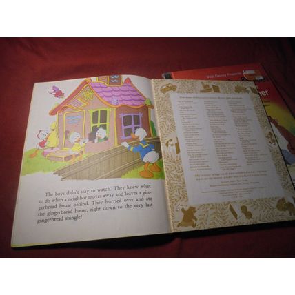 WINNIE The POOH & DONALD DUCK Little Golden Hardcover Books! 1965 & 1974! $10.00
