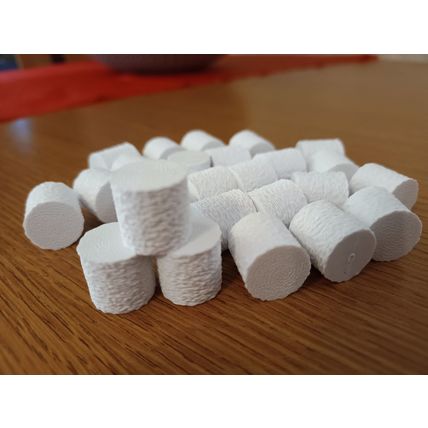 OO / HO Round Hay / Straw Bales 1:76 Scale for Model Railway pack of 25