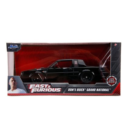 1987 BUICK GRAND NATIONAL DOMS FAST & FURIOUS BLACK - JADA JAD99539 1/24