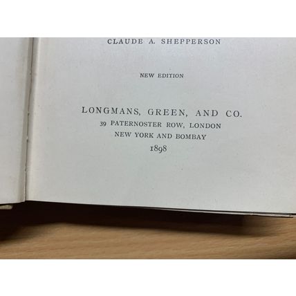 1898 STANLEY J WEYMAN "SHREWSBURY A ROMANCE" FICTION ILLUSTRATED BOOK (P5)