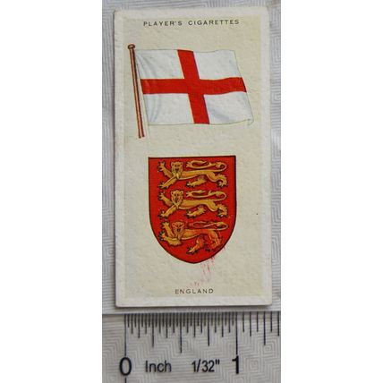 1936 Players National Flags & Arms No. 15 England