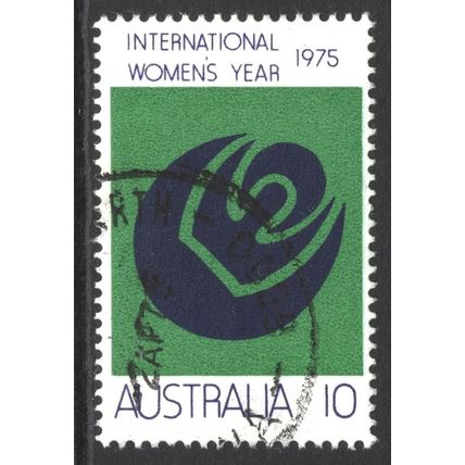 AUSTRALIA 1975: INTERNATIONAL WOMEN'S YEAR - 10c USED (G3)