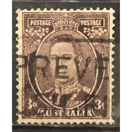 AUSTRALIA 1938 SG 0187 USED Perf 15 #2