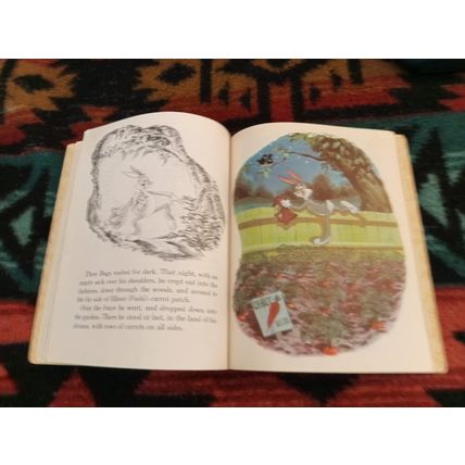 Little Golden Book Bugs Bunny By Warner Bros. Cartoons (L) Edition VF 8.0 1964
