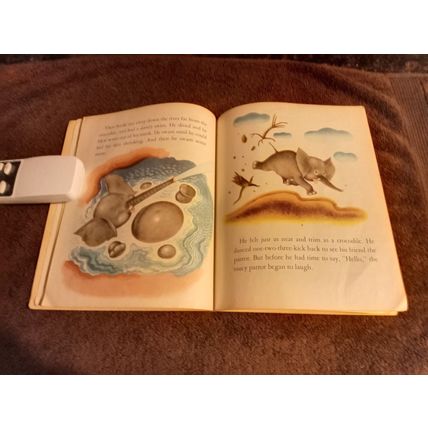 Little Golden Book The Ssggy Baggy Elephant By K & B Jackson (C) Edition 1947