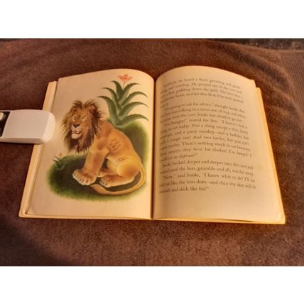 Little Golden Book The Ssggy Baggy Elephant By K & B Jackson (C) Edition 1947