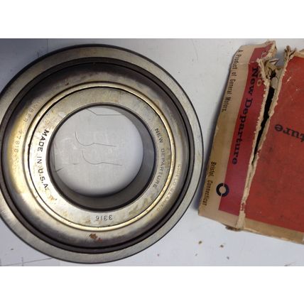 NEW OLD DELCO NUMBER 77616 SEALED BALL BEARING 3316, 80mm X 170mm X 39mm DA