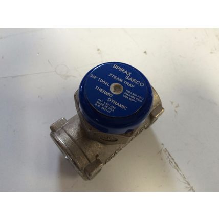 NEW 3/4" SPIRAX SARCO TD52L,B.M.39314C THERMO DYNAMIC STEAM TRAP COOL BLUE,EN,AA