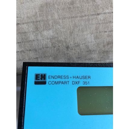 NEW ENDRESS+HAUSER COMPART DXF351 SINGLE CHANNEL FLOW COMPUTER,E+H DXF 351,AC