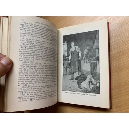 RARE* 1914 CHARLES DICKENS GREAT EXPECTATIONS FIRESIDE EDITION HB BOOK (P4)