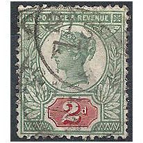 1887 SG200.2d Green & Carmine Fine Used.