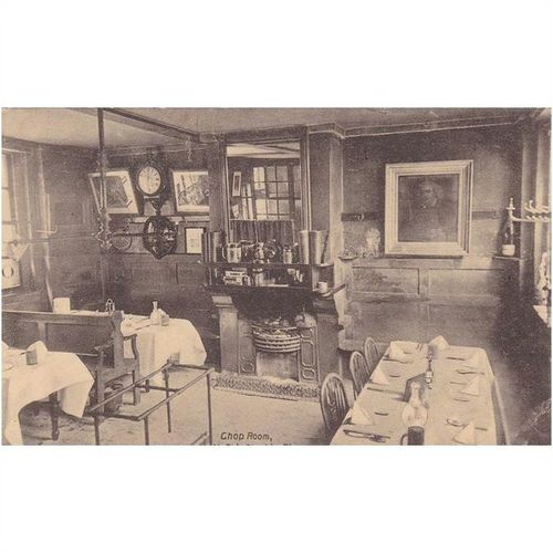 Chop Room Ye Old Cheshire Cheese Cheshire Postcard (CH70963)