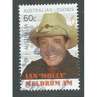 AUS 2013 60c 'AUSTRALIAN LEGENDS- IAN (MOLLY) MELDRUM' FINE USED (EBID38-188)