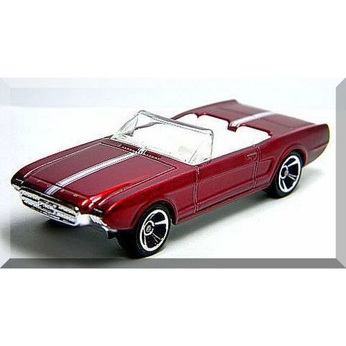 Hot Wheels - '63 Ford Mustang II Concept: 2011 New Models #14/50 - #14/244 *Red*