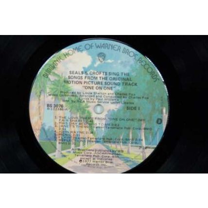 Seals & Crofts - One On One Original Motion Picture Sound Track Vinyl LP Album