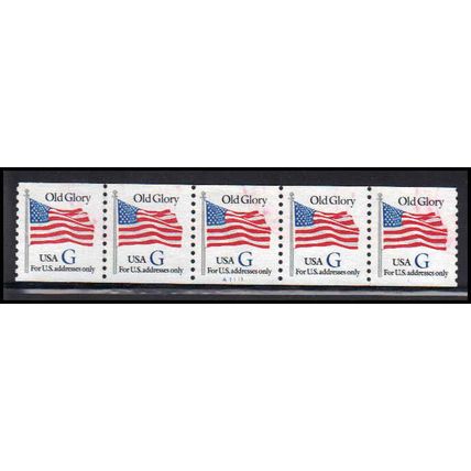 Used 2890 32c G Old Glory Very Fine PNC 11111/5 PA3294