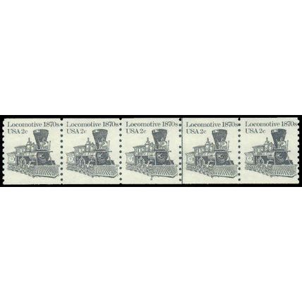 1897Av 2c Locomotive Fine MNH Dry Gum PNC 8/5 P0484
