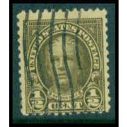 Used 653 1/2c Nathan Hale Average M10265