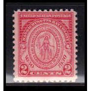 682 2c Massachusetts Just Clears MNH O1773