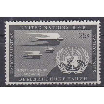 UNO New York [1951] MiNr 0015 ( **/mnh )