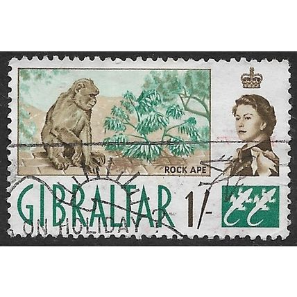GIBRALTAR 1960/1962 SG 169 - fine used (o)