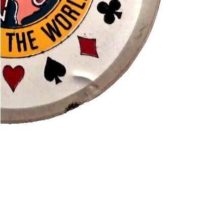 Las Vegas Gambling Capital Clear Acrylic Keychain Charm Fob Purse Bag Luggage