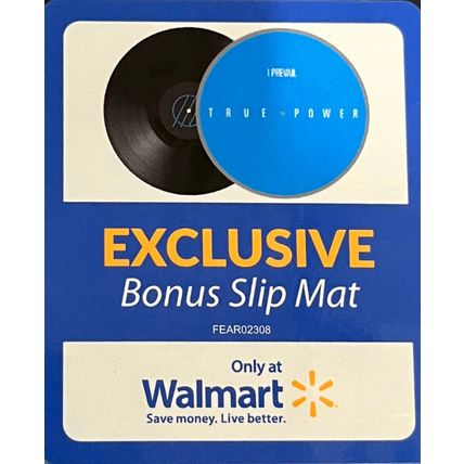SEALED NEW True Power "I PREVAIL" Walmart Exclusive Blue vinyl 2LP + Slip Mat
