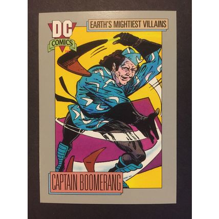 DC Cosmic Cards trading card #85-Captain Boomerang, excellent condition!
