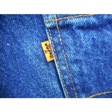 VTG Levi Strauss 517 Jeans 38W x 29L 20517 0217 Orange Tab Rivet Stamping 575