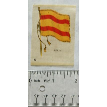 Cigarette silk - flag of Spain