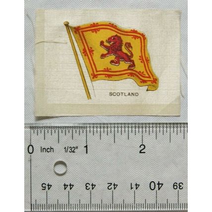 Cigarette silk - Scotland flag