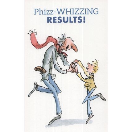 Roald Dahl Charlie & The Great Glass Elevator Phizz Whizzing Postcard