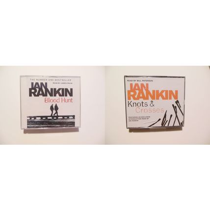 Ian Rankin Audio CD Bundle Blood Hunt and Knots & Crosses