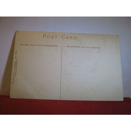 WONT YOU BUY MY PRETTY FLOWERS unused antique postcard #