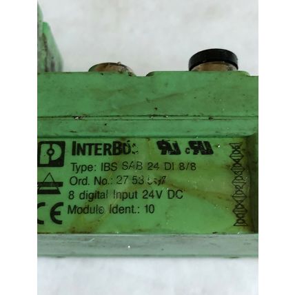 MIxed PHOENIX CONTACT IBS SAB 24 DQ 8/8,INTERBUS,IBS SAB 24,ibs sab 24 dw 8/8,Fg