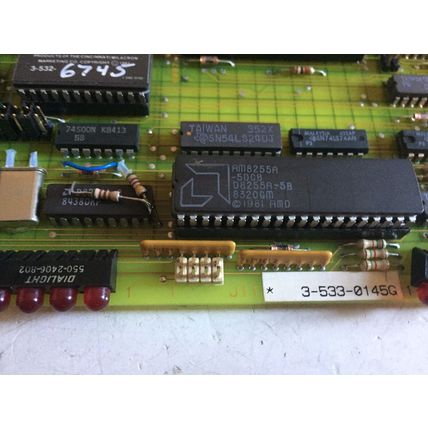 USED CINCINNATI MILACRON 3-533-0145G PCB BOARD,SS