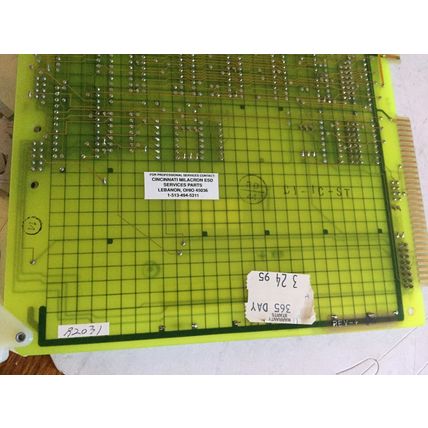 USED CINCINNATI MILACRON 3-533-0145G PCB BOARD,SS