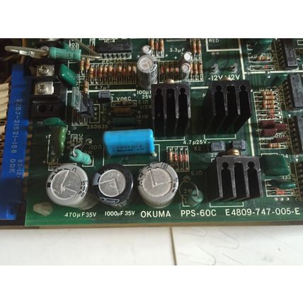 OKUMA PPS-60C,PDT25104C,E4809-747-005-E, TH 604 A AC100V SERVO DRIVE,BS