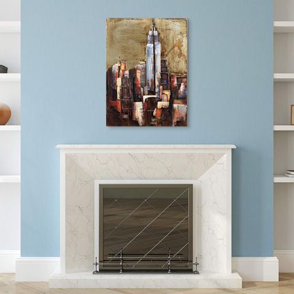 Empire Art Direct "The Empire State Building" Mixed Media Wall Art-40 x 30x 2.8"