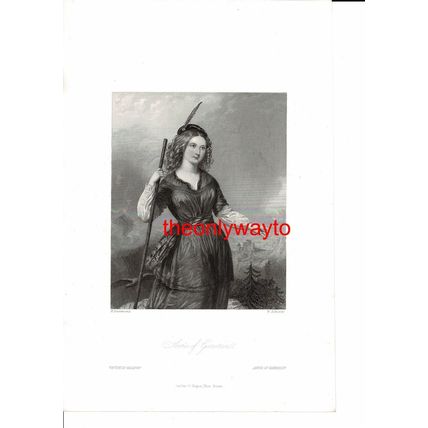 Anne Of Geierstein, Sir Walter Scott, Book Illustration (Print), 1855